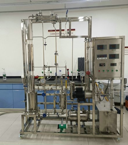 精餾-泵性能組合實驗裝置