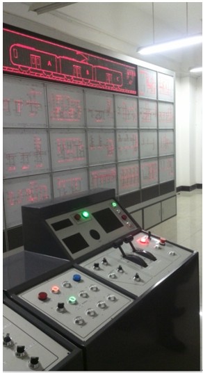 城市軌道交通列車電氣回路系統(tǒng)教學平臺