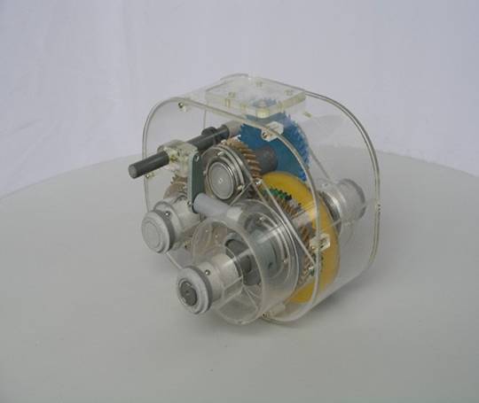 分動(dòng)器總成模型