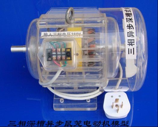 三相深檀異步屬龍電動機模型