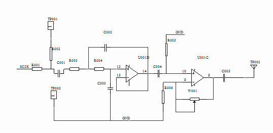 同步正弦信號(hào)發(fā)生器的電路圖