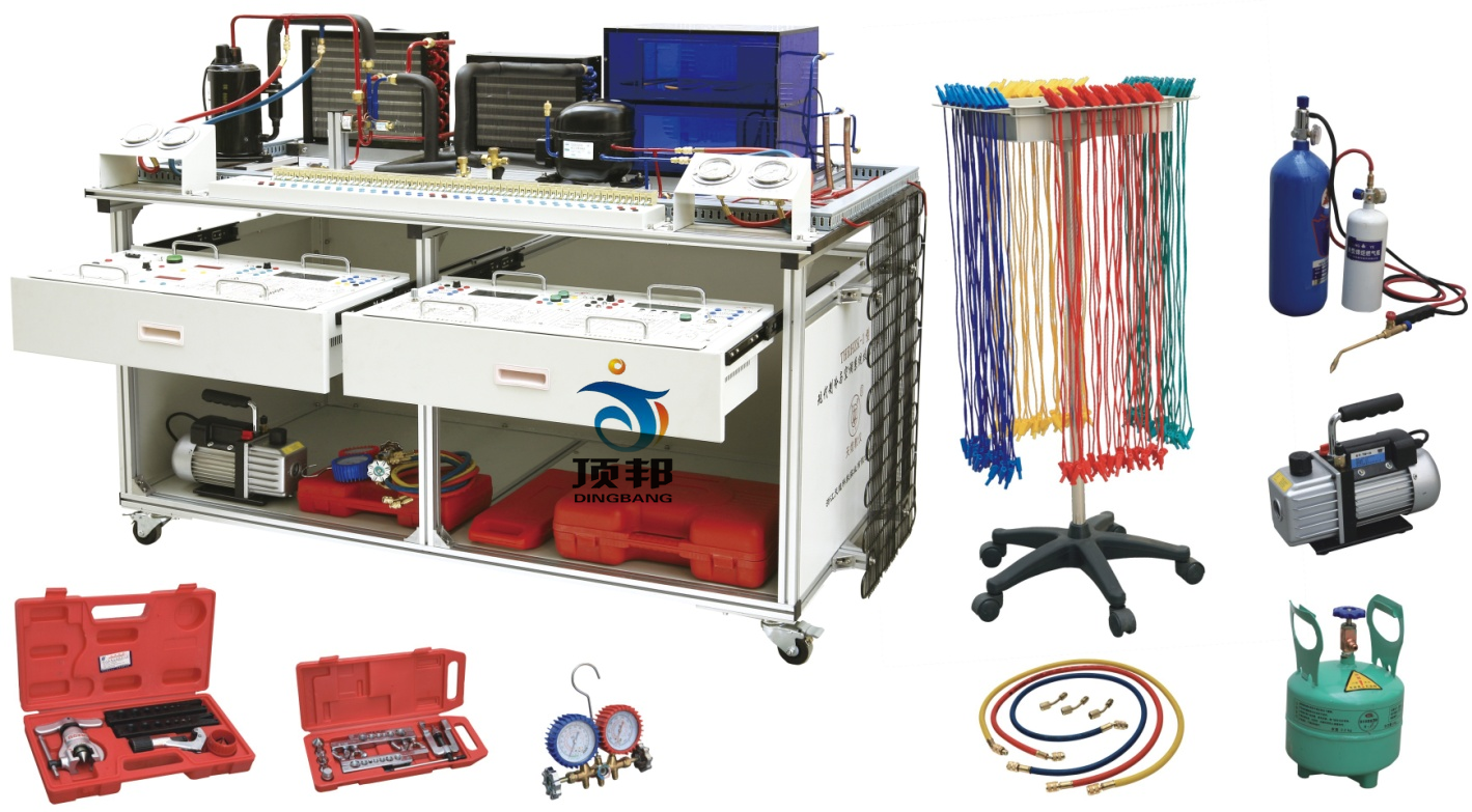 空調(diào)冰箱組裝與調(diào)試實(shí)訓(xùn)考核裝置(智能考核型)