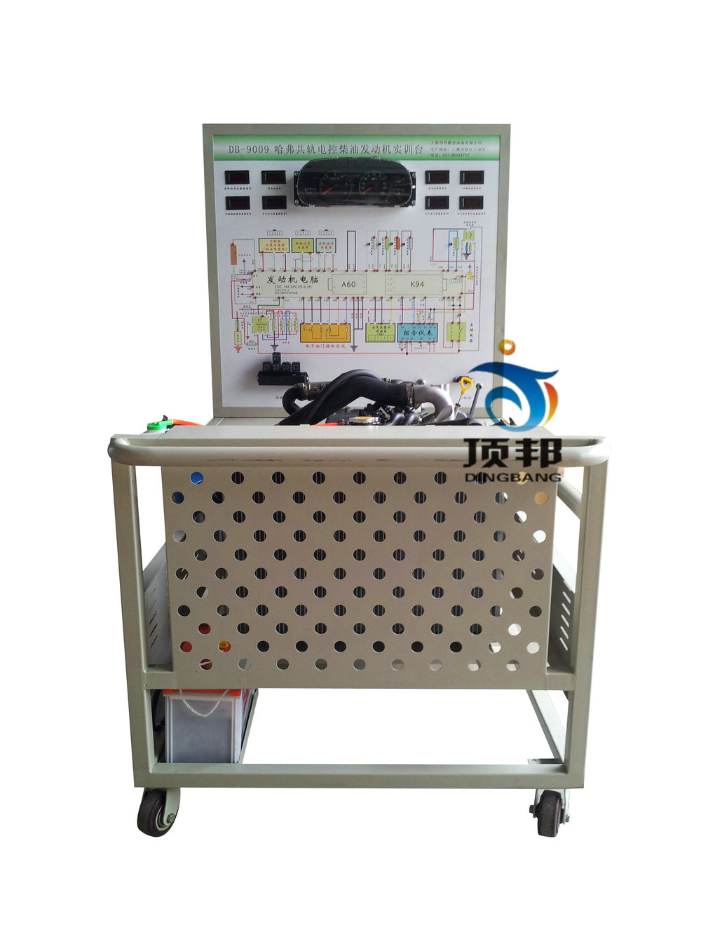 哈弗共軌電控柴油發(fā)動機實訓(xùn)臺