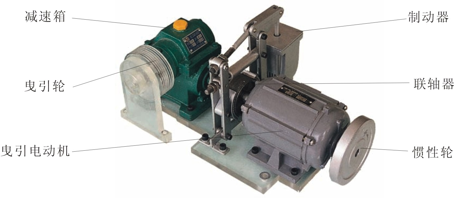 有齒輪曳引機結(jié)構(gòu)圖層門機構(gòu)
