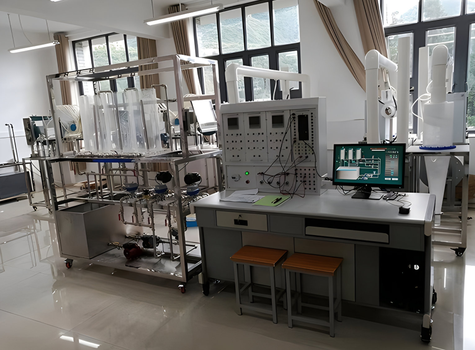 三容水箱對(duì)象系統(tǒng)實(shí)驗(yàn)裝置