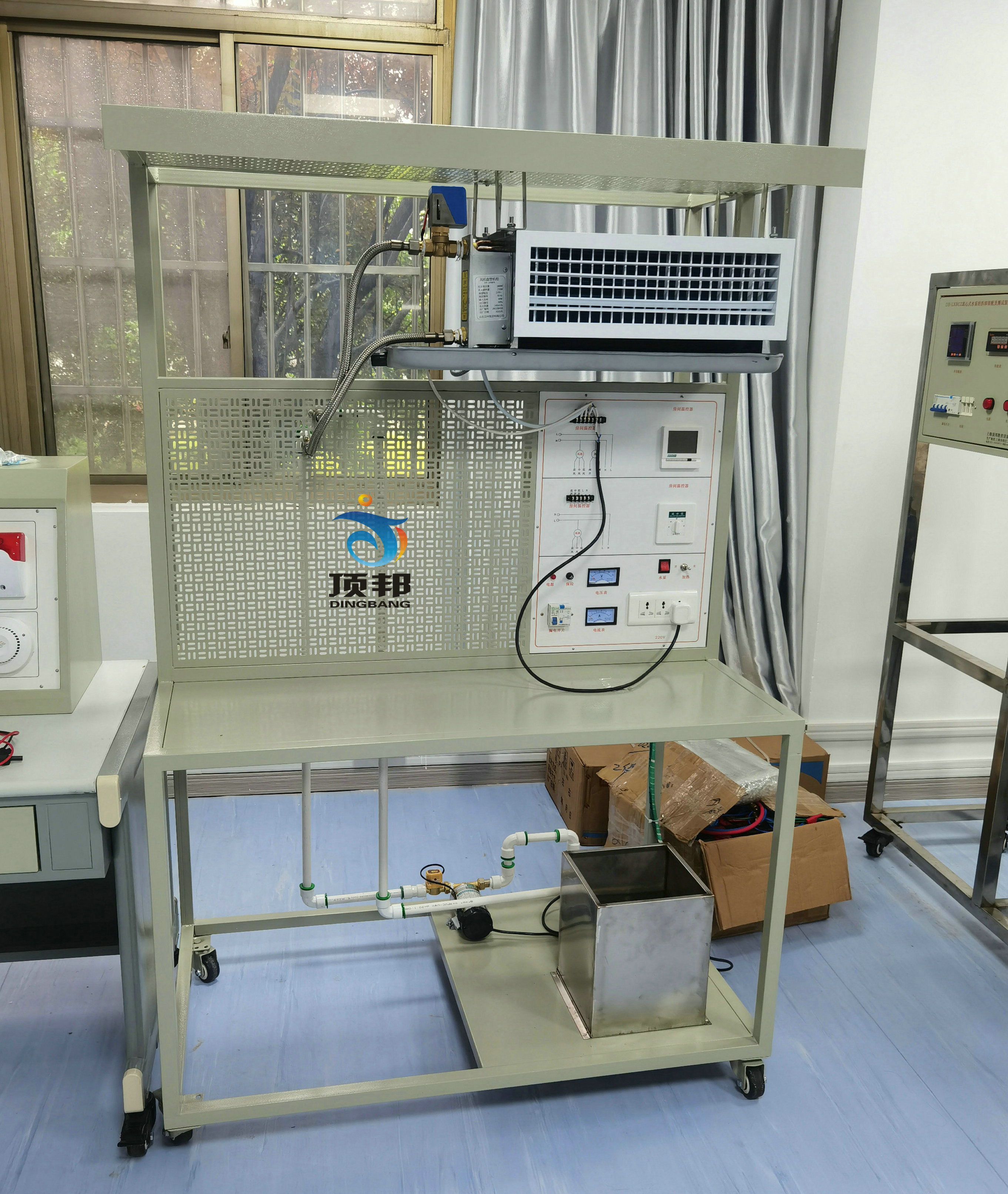 風(fēng)機(jī)盤管接線安裝實訓(xùn)裝置