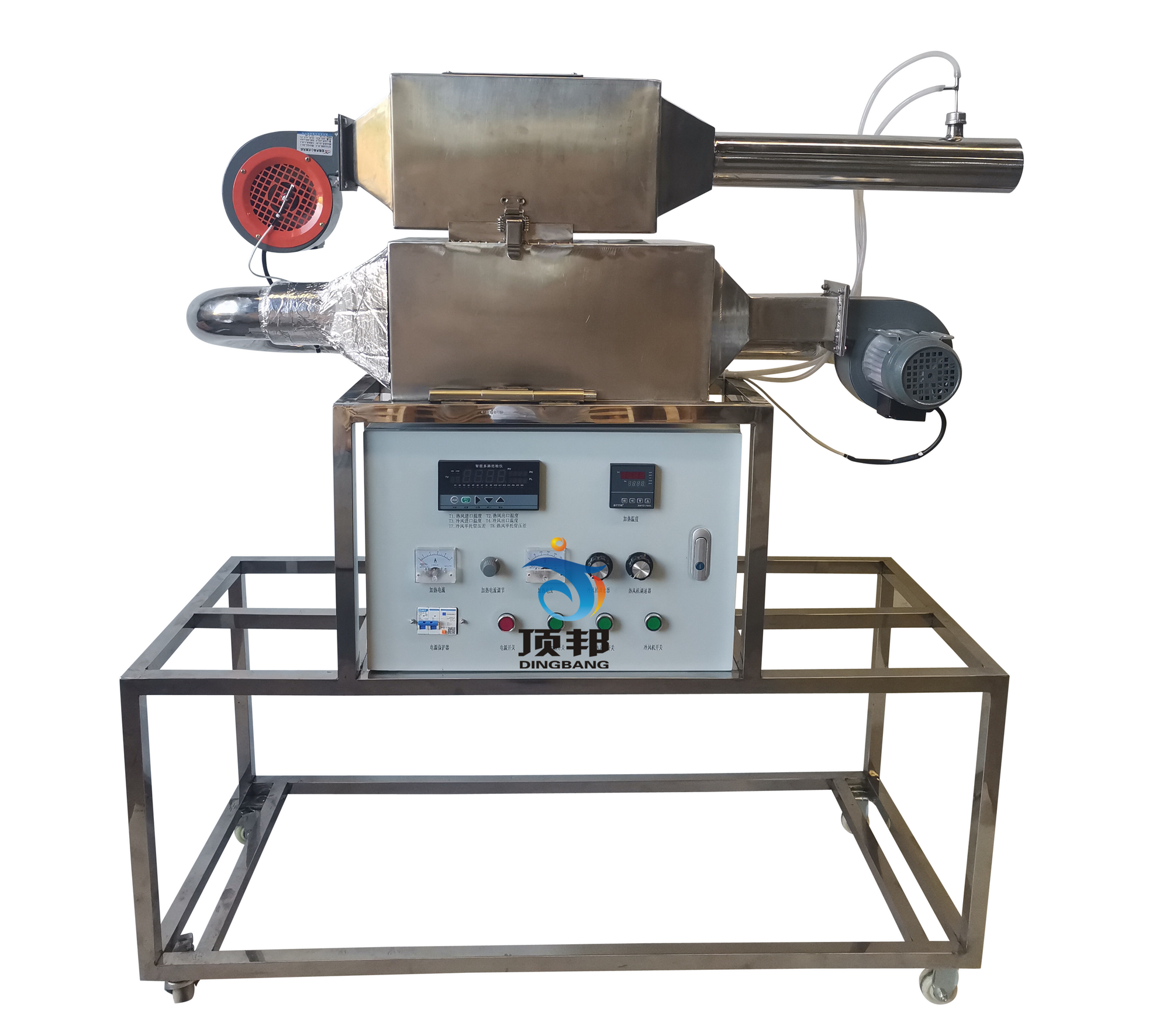 氣—?dú)鉄峁軗Q熱器實驗臺