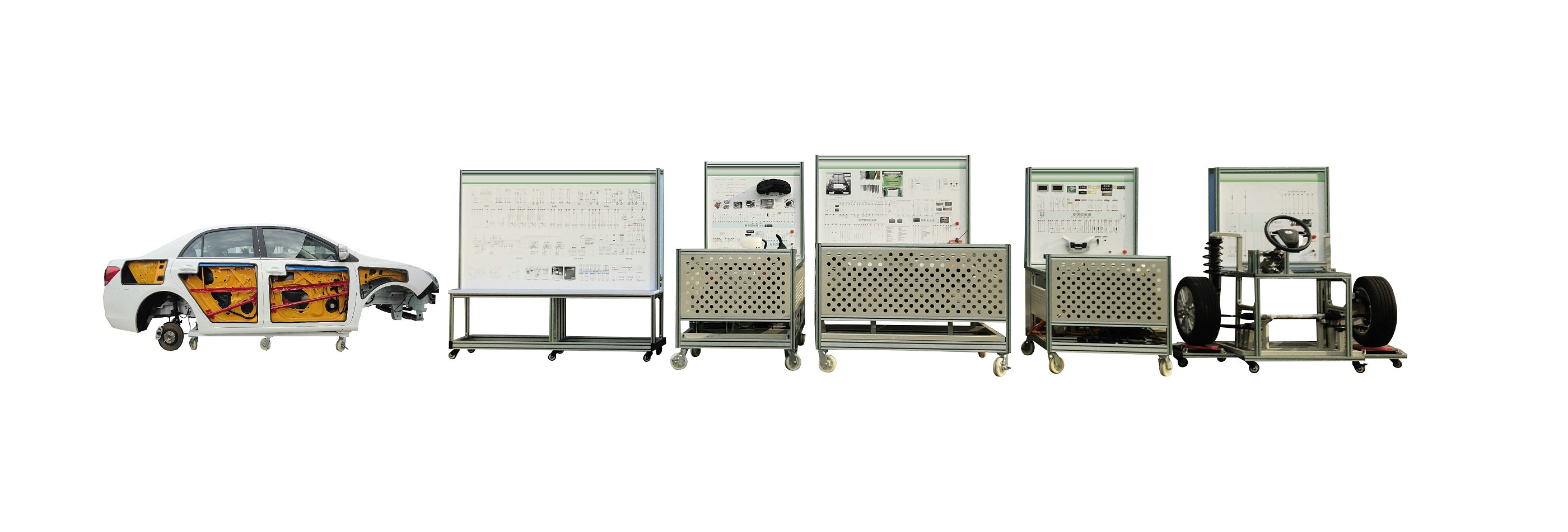 純電動(dòng)汽車一站式實(shí)訓(xùn)系統(tǒng)(比亞迪E5)