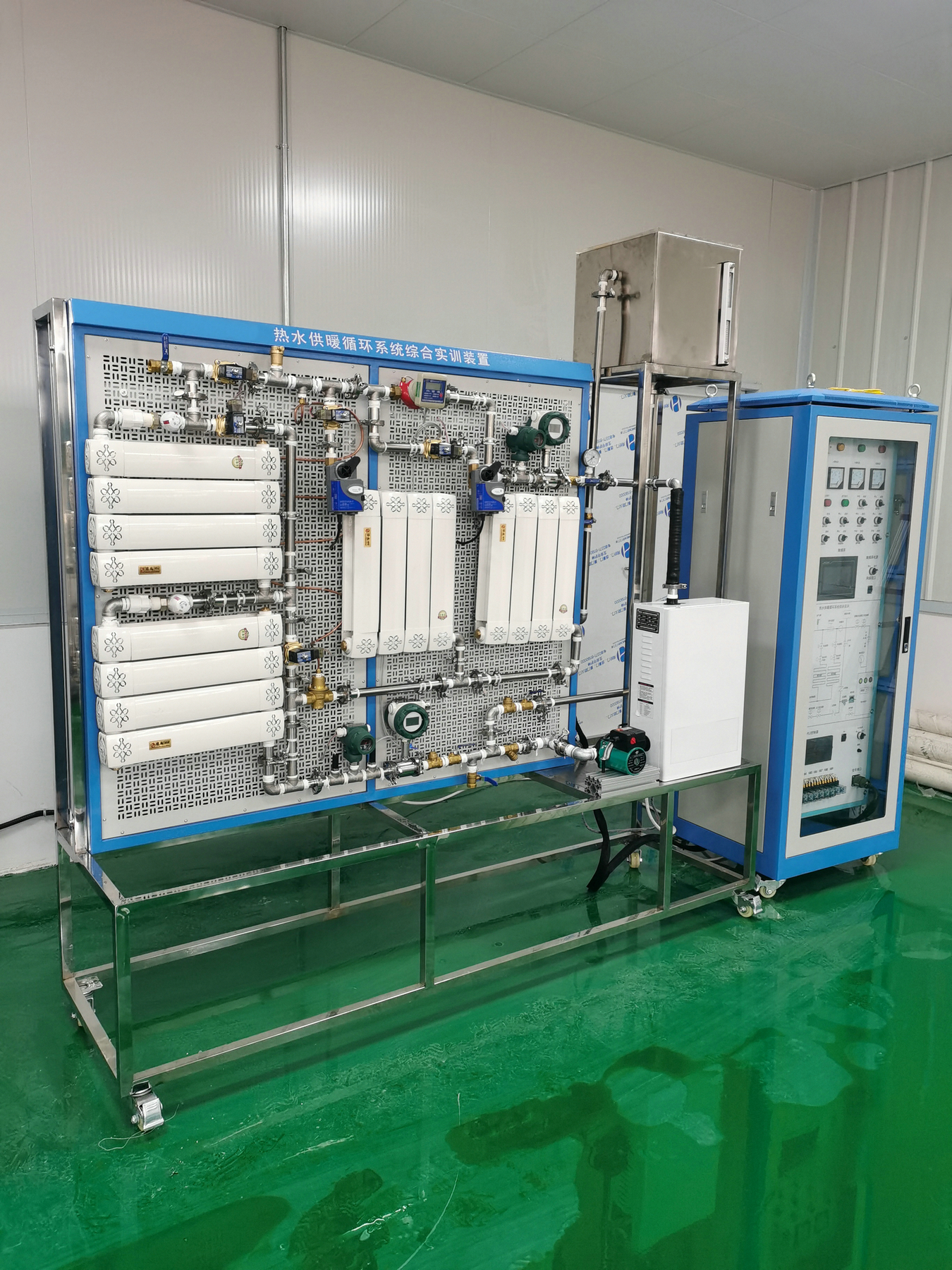 熱水供暖循環(huán)系統(tǒng)綜合實(shí)訓(xùn)裝置