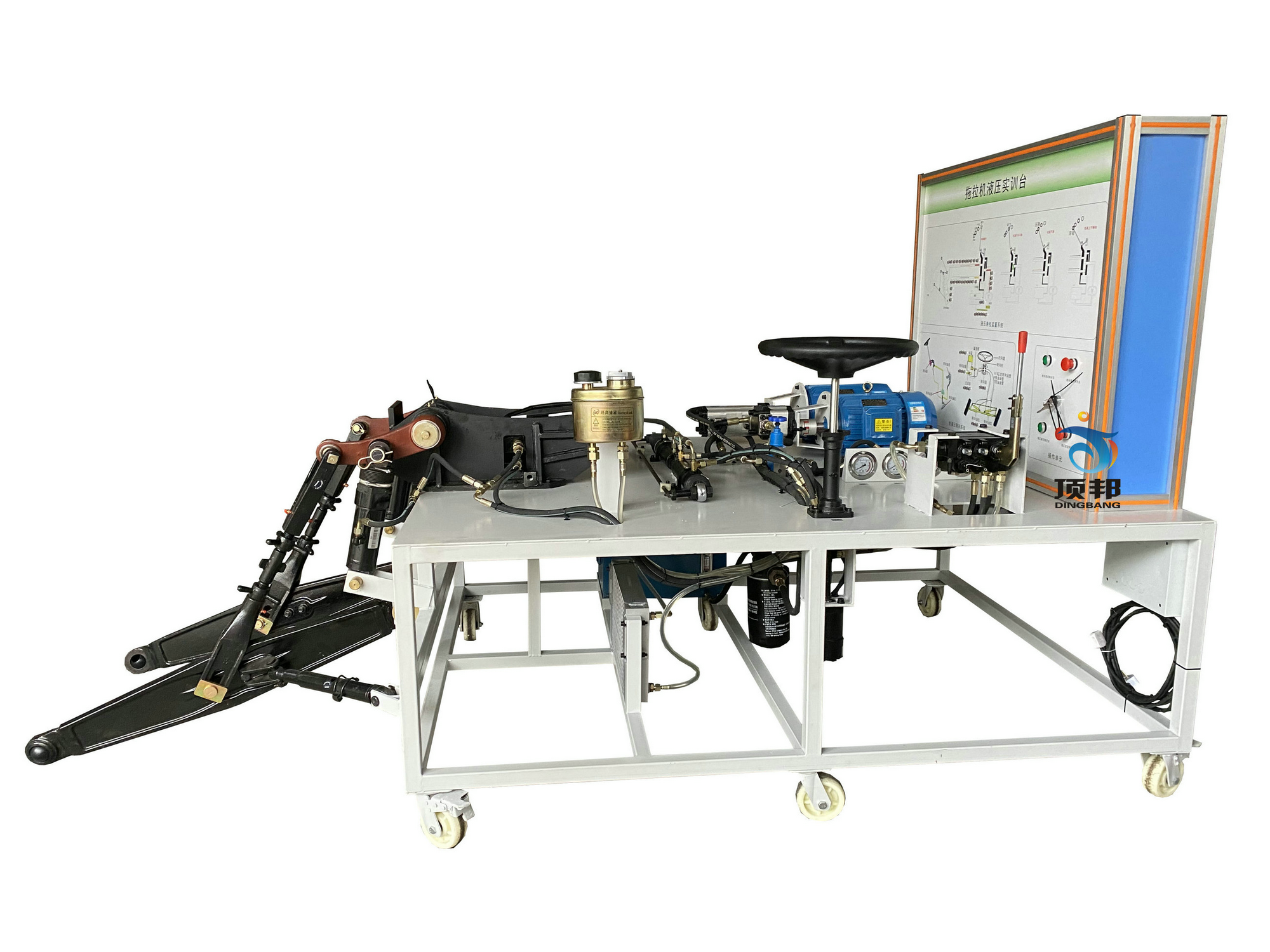 大型拖拉機液壓系統(tǒng)實訓臺