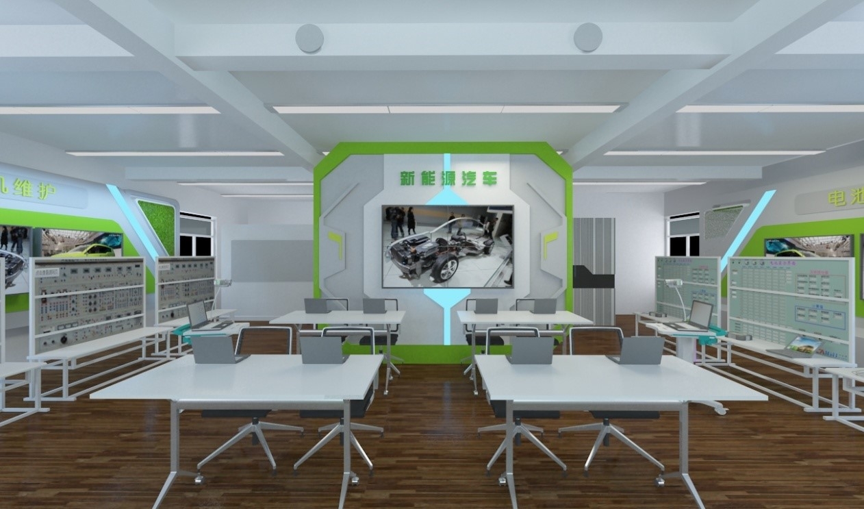 汽車理實融合一體化實訓室