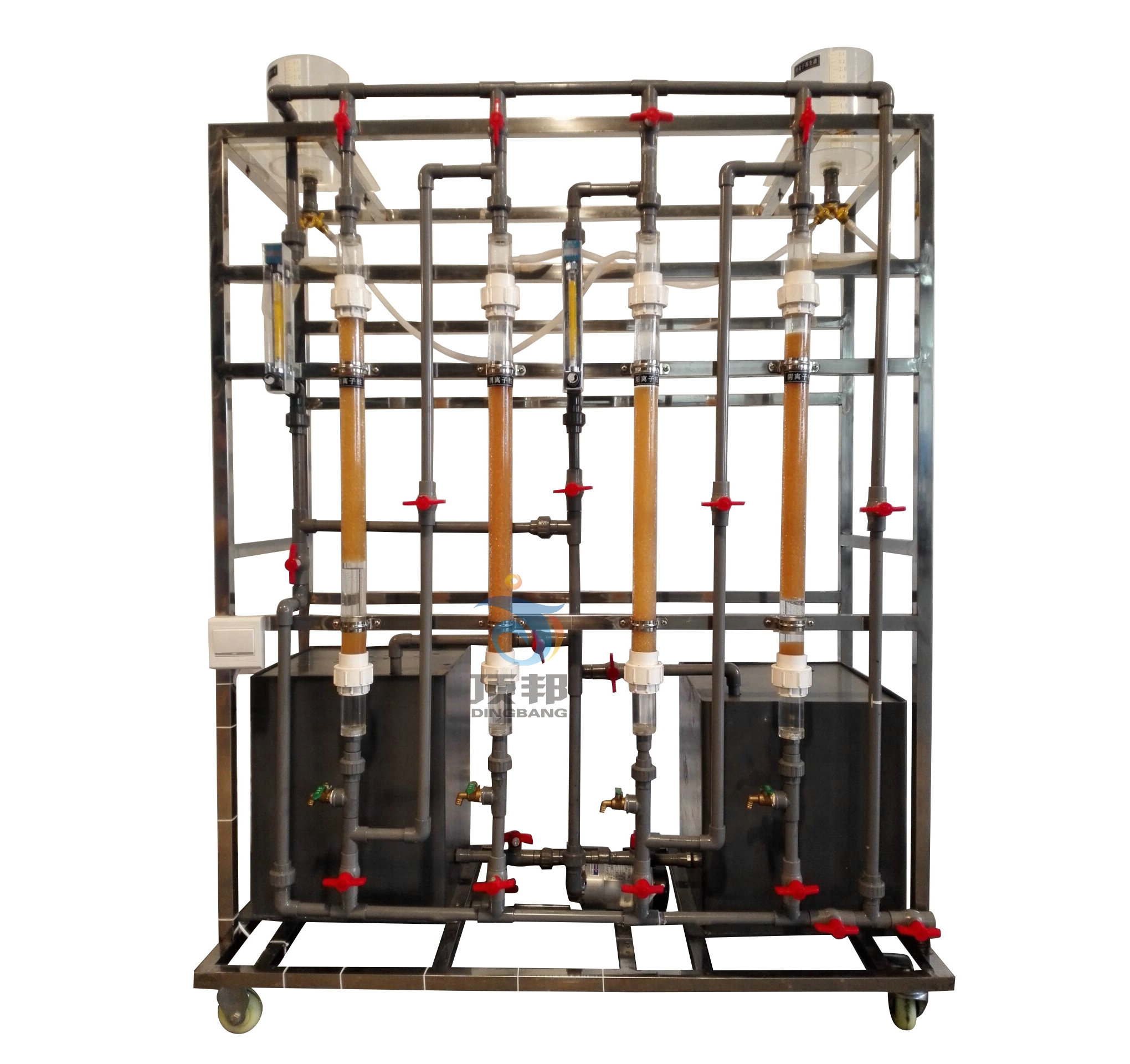 離子交換軟化及除鹽實(shí)驗(yàn)裝置