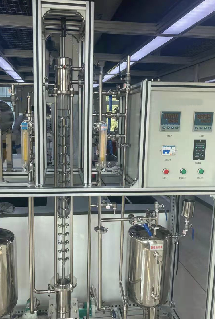 振動(dòng)篩板萃取實(shí)驗(yàn)裝置