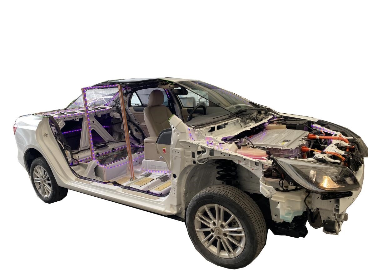 比亞迪電動汽車底盤實訓(xùn)臺