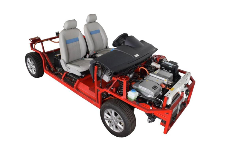 比亞迪秦混動底盤結(jié)構(gòu)實訓(xùn)臺