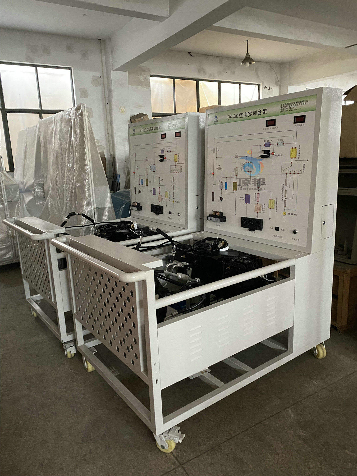 手動空調(diào)實訓(xùn)臺架