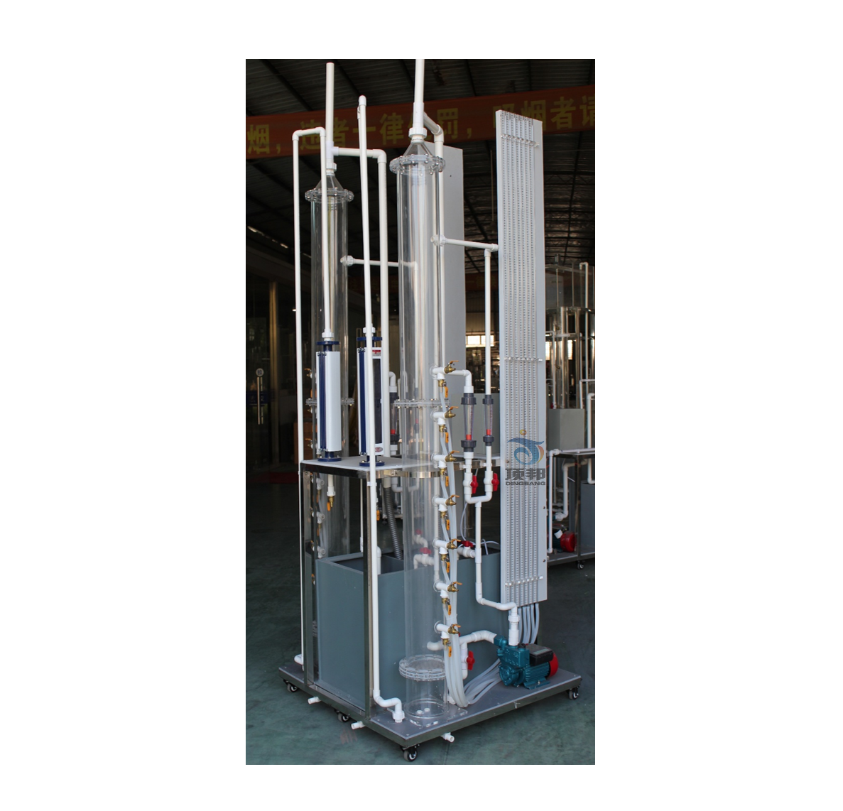 濾池過濾與反沖洗實驗裝置