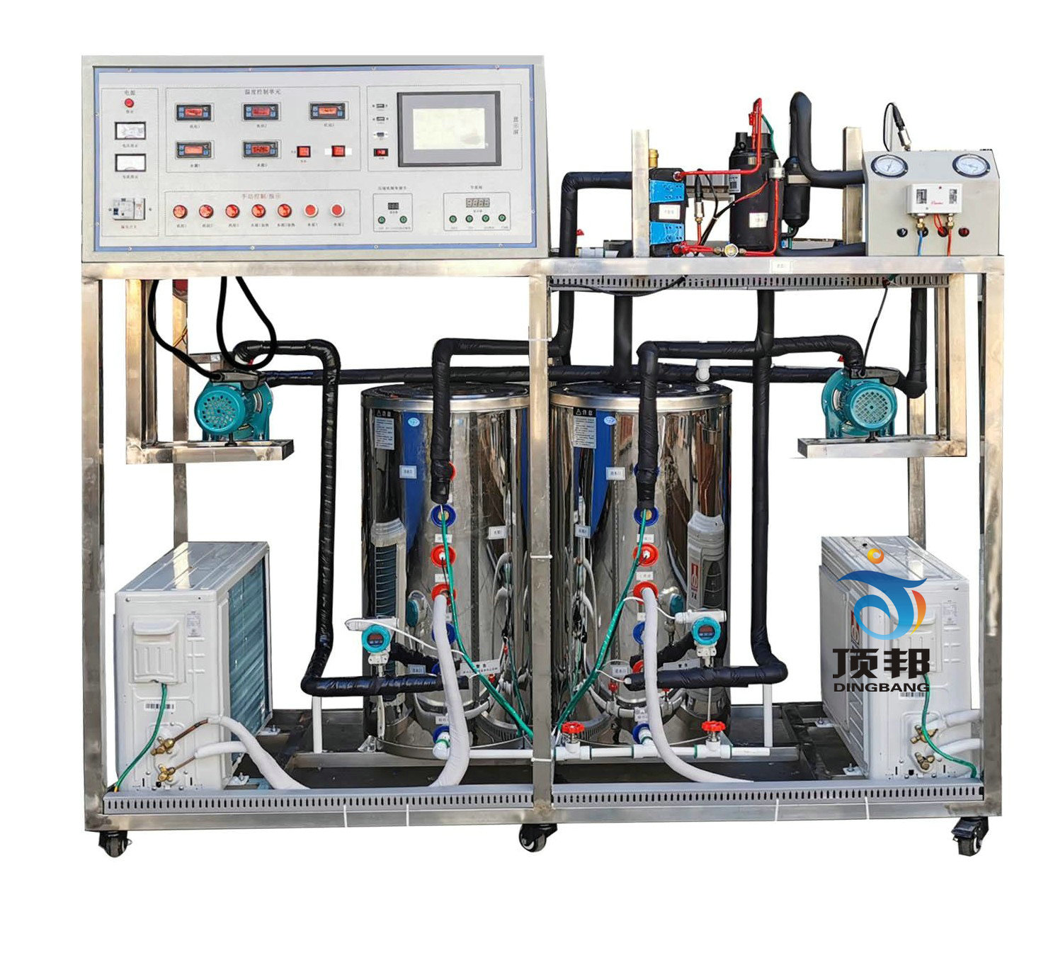 熱泵-壓縮機(jī)性能實(shí)驗(yàn)系統(tǒng)