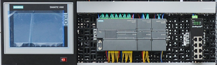 工業(yè)自動(dòng)化網(wǎng)絡(luò)控制實(shí)訓(xùn)平臺(tái)細(xì)節(jié)圖