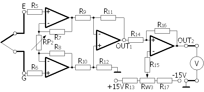 K型熱電偶溫度控制實驗原理圖