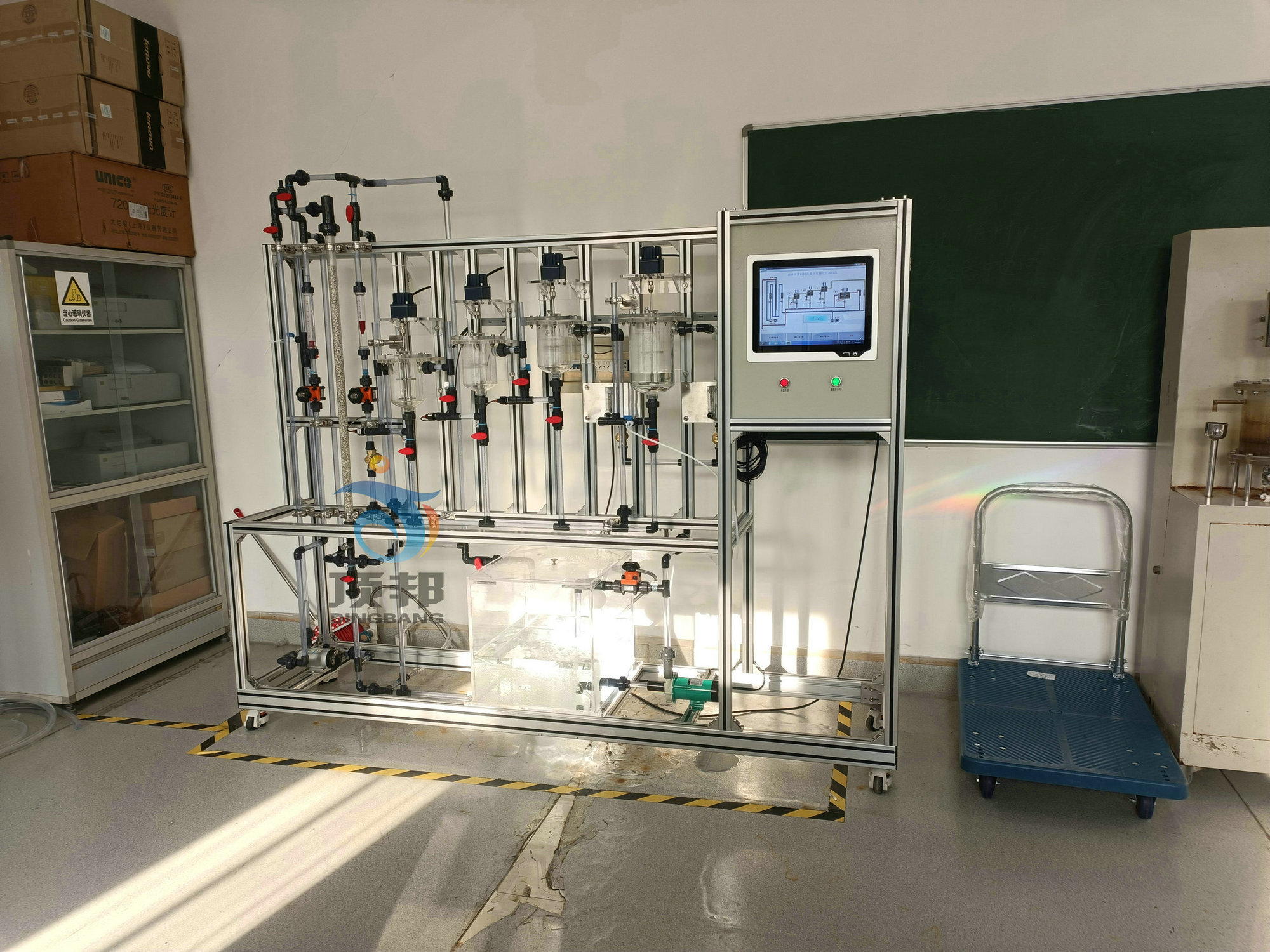 停留時(shí)間分布與反應(yīng)器流動(dòng)特性測定實(shí)驗(yàn)裝置